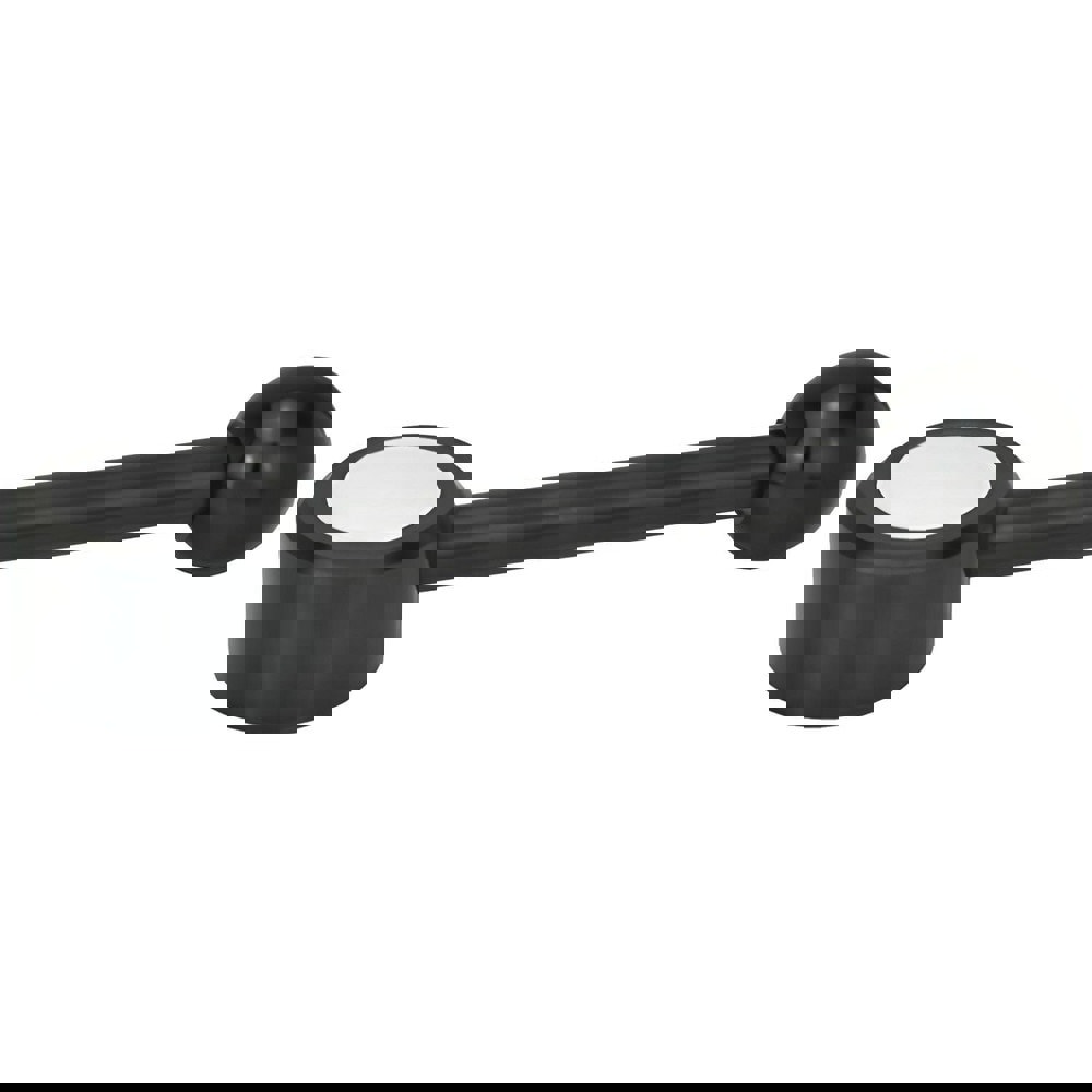 Tapped Adjustable Clamping Handle: 36 mm Hub Dia, Steel